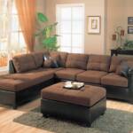 Two Tone Sectional with Ottoman $599.95
